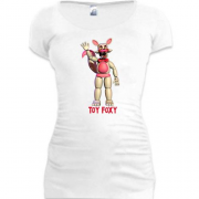 Подовжена футболка Five Nights at Freddy’s (Toy Foxy))