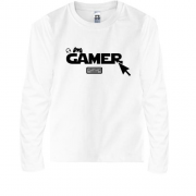 Детская футболка с длинным рукавом Gamer (2)