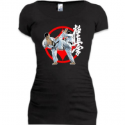 Подовжена футболка Karate Кекусінкай