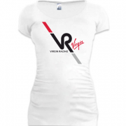 Женская удлиненная футболка Virgin Racing