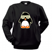 Свитшот Пингвин в очках-жалюзи