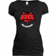 Женская удлиненная футболка Hellraisers