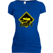 Женская удлиненная футболка DRIFT (1)