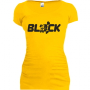 Женская удлиненная футболка 43 Block