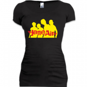 Женская удлиненная футболка Jane Air