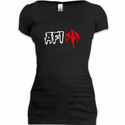 Женская удлиненная футболка AFI 4