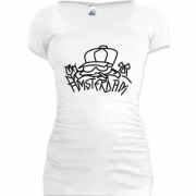 Женская удлиненная футболка Аmsterdam