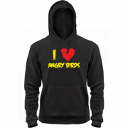 Толстовка "I love Angry Birds"