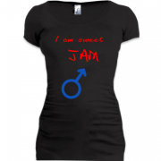 Женская удлиненная футболка Sweet Jam 2