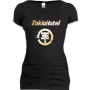 Женская удлиненная футболка Tokio Hotel 2