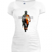 Женская удлиненная футболка Battlefield 3