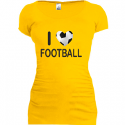 Подовжена футболка Любов до футболу