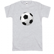 Футболка с футбольным мячом