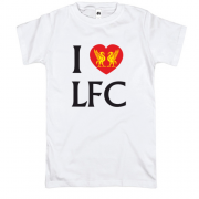 Футболка I love LFC 4