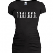Женская удлиненная футболка Stalker (3)