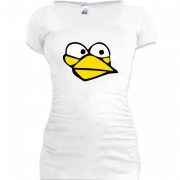 Женская удлиненная футболка Angry bird 2