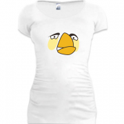Подовжена футболка White bird 2