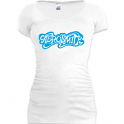 Женская удлиненная футболка Aerosmith