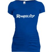 Женская удлиненная футболка Rhapsody