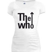 Женская удлиненная футболка The Who