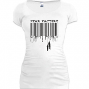 Женская удлиненная футболка Fear Factory