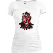 Женская удлиненная футболка Star Wars Identities (Дарт Мол)