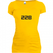 Подовжена футболка 228