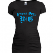 Женская удлиненная футболка Snoop Dog R&G