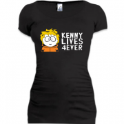 Подовжена футболка Kenny lives forever