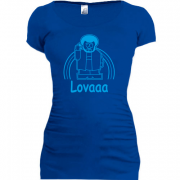Подовжена футболка Lovaaa