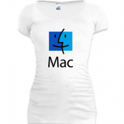 Женская удлиненная футболка mac finder