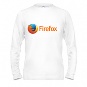 Лонгслив с логотипом Firefox