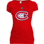 Женская удлиненная футболка Montreal Canadiens