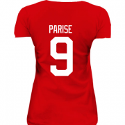 Женская удлиненная футболка Zach Parise