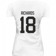 Женская удлиненная футболка Mike Richards