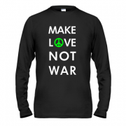 Чоловічий лонгслів "Make Love, Not War"