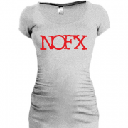 Женская удлиненная футболка NOFX