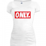 Женская удлиненная футболка Only Obey