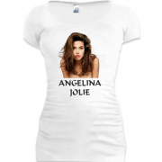 Женская удлиненная футболка A. Jolie