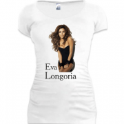 Женская удлиненная футболка Eva  Longoria