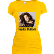 Женская удлиненная футболка Sandra Bullock