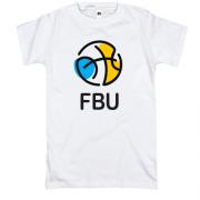 Футболка з лого федерації баскетболу України