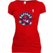 Женская удлиненная футболка Toronto Raptors