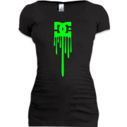 Женская удлиненная футболка DC (2)