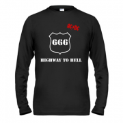 Чоловічий лонгслів AC/DC - Highway to hell