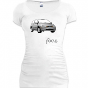 Женская удлиненная футболка Ford Focus