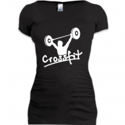 Женская удлиненная футболка Crossfit M