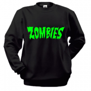 Свитшот с надписью Zombies