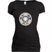 Женская удлиненная футболка 30 seconds - Provehito in altum