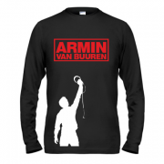 Чоловічий лонгслів Armin Van Buuren (з силуетом)